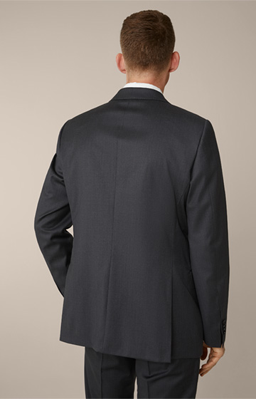 Sera Modular Virgin Wool Jacket in Dark Grey